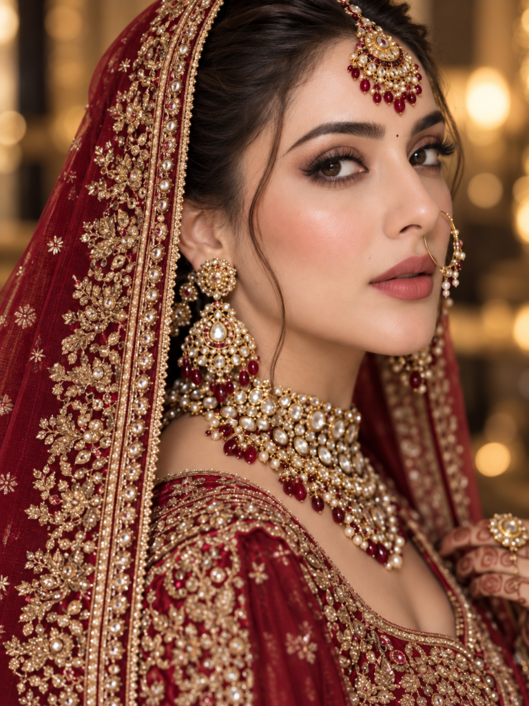 Real bridal work by MakeupByEkam