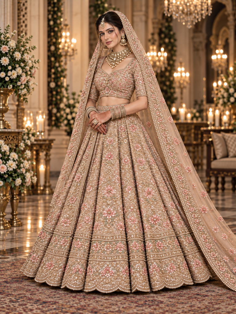Real bridal work by MakeupByEkam